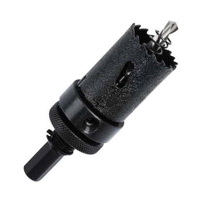 HSS Bi Metal Hole Saw M42 Hole Cutter with Drill Bit Hex Shank | 8% Cobalt BI-metal Wood Cutter Holesaw 38mm Cutting Depth, for Stainless Steel Metal Plastic Timber Drywall