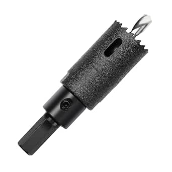 HSS Bi Metal Hole Saw M42 Hole Cutter with Drill Bit Hex Shank | 8% Cobalt BI-metal Wood Cutter Holesaw 38mm Cutting Depth, for Stainless Steel Metal Plastic Timber Drywall