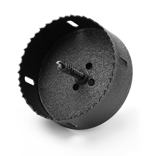 HSS Bi Metal Hole Saw M42 Hole Cutter with Drill Bit Hex Shank | 8% Cobalt BI-metal Wood Cutter Holesaw 38mm Cutting Depth, for Stainless Steel Metal Plastic Timber Drywall